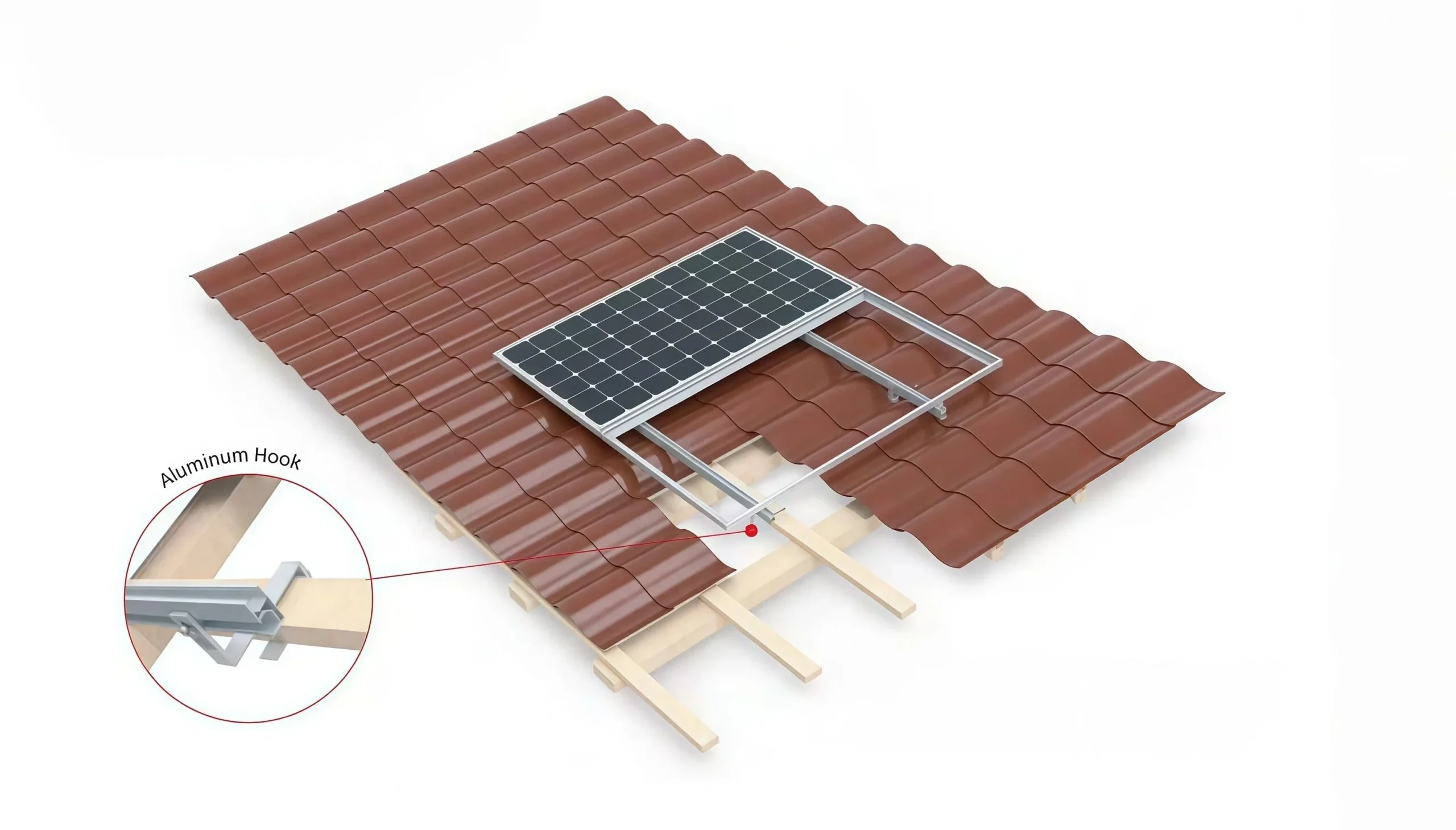 Tile Roof Solar Mounting System