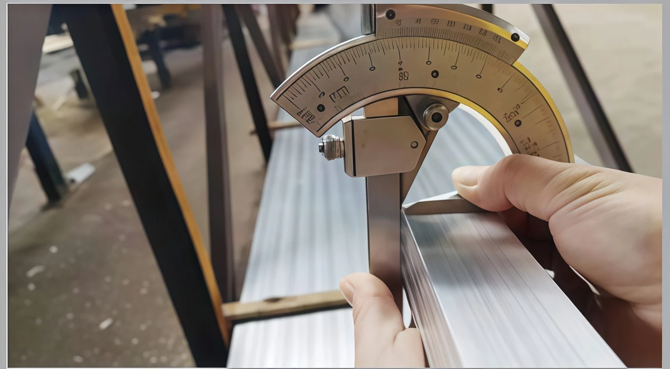 SolarMountX precise angle deviation inspection