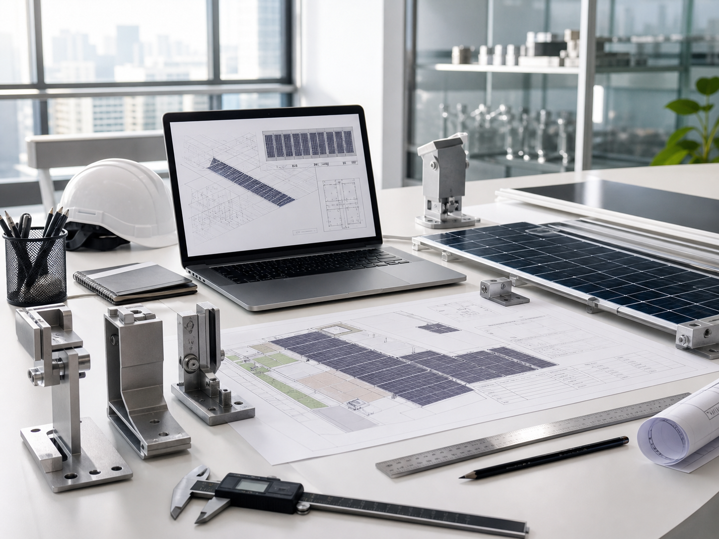 Solar walkway technical review and custom layout support